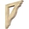 Ekena Millwork Funston Traditional Rough Sawn Bracket, Douglas Fir, 4"W x 28"D x 32"H BKT04X28X32FST01RDF - alternate 1